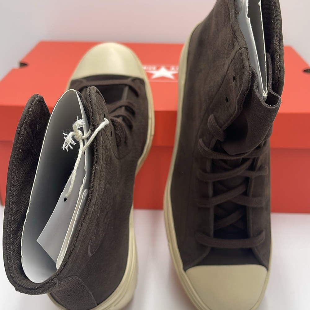 Converse WMNS CHUCK 70 DE LUXE HEEL HI FRESH BREW/FRESH BREW A11542C Platforms - Picture 12 of 16